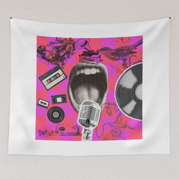 Item preview, Vintage Art , Retro Mixtape & Vinyl , Art Nouveau designed and sold by Colorfuly.