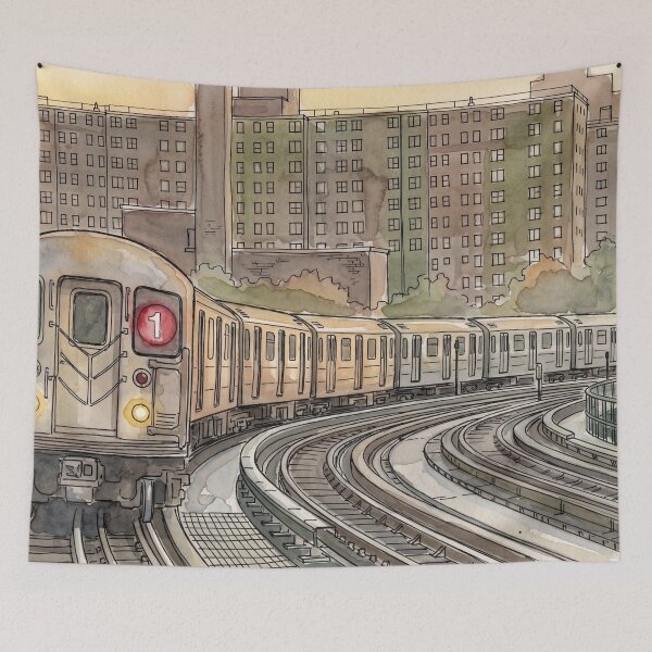 Item preview, Subway No. 1, New York City designed and sold by sid1802.