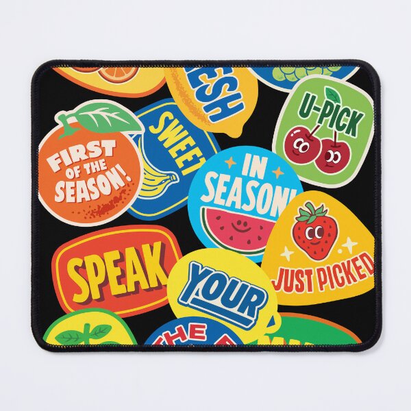 Item preview, Retro Fruit Sticker Pack designed and sold by Zerhof.