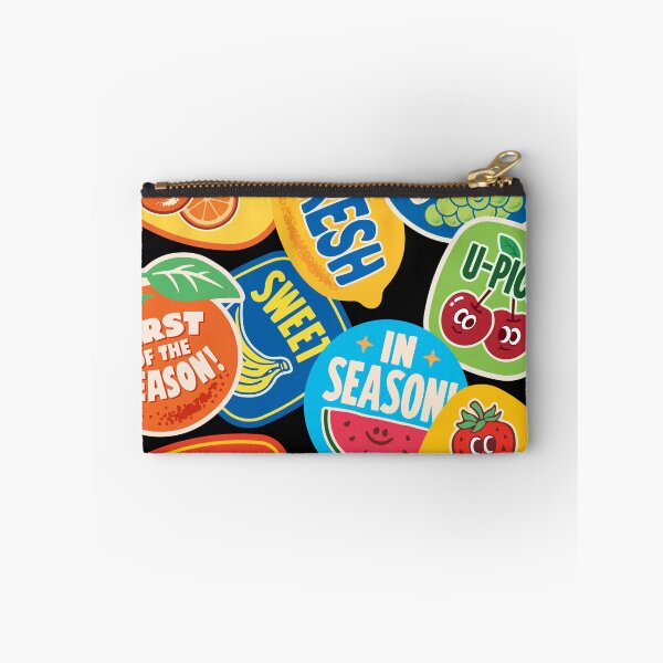 Item preview, Retro Fruit Sticker Pack designed and sold by Zerhof.