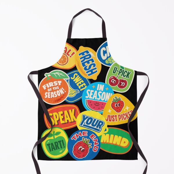 Item preview, Retro Fruit Sticker Pack designed and sold by Zerhof.
