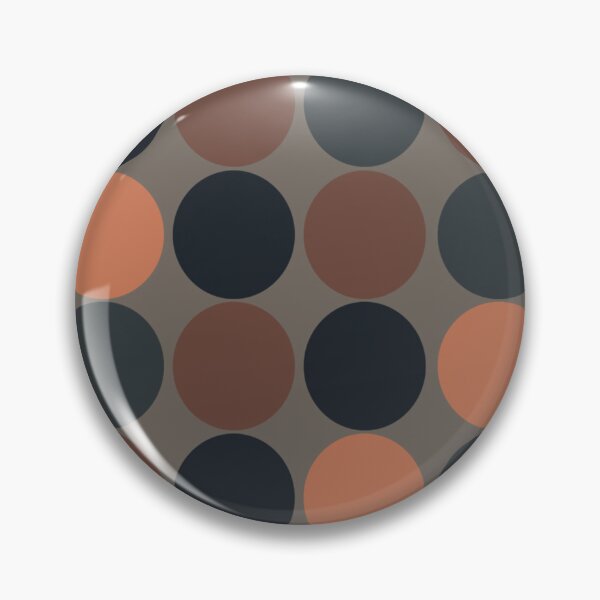 Item preview, Earth Tone Geometric Circles Dots Design  designed and sold by PatternTitan.