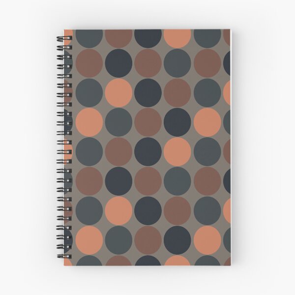 Item preview, Earth Tone Geometric Circles Dots Design  designed and sold by PatternTitan.