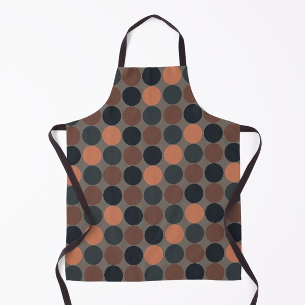 Item preview, Earth Tone Geometric Circles Dots Design designed and sold by PatternTitan.