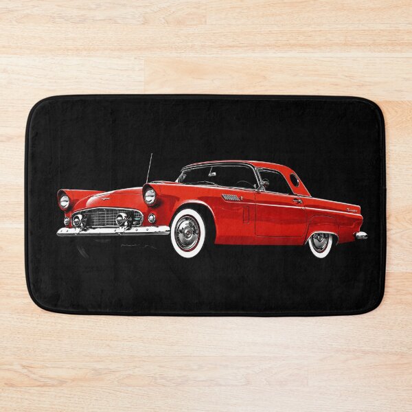 Item preview, 1956 Ford Thunderbird – Red Classic American Roadster Art designed and sold by Stinky Lincy's Apparel Company.