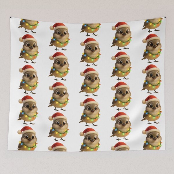 Item preview, Christmas Hammond’s Flycatcher designed and sold by Sillytoe.