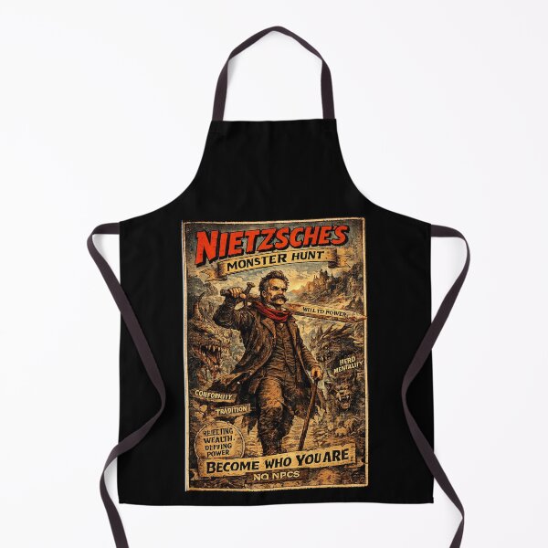 Item preview, Nietzsche's Monster Hunt – Become Who You Are designed and sold by PHILOSOPHY-SWAG.