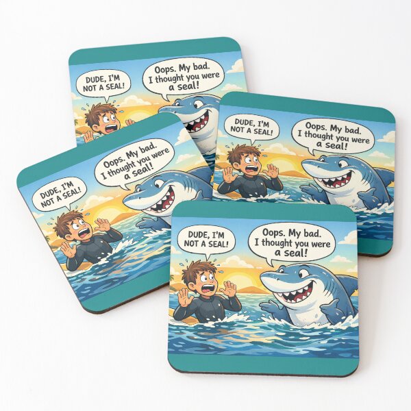 Item preview, Shark humour designed and sold by JackFreestone.