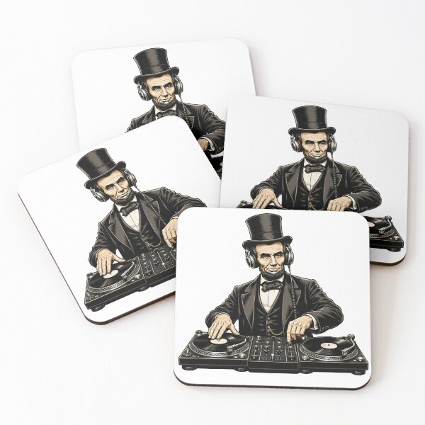Item preview, Abraham Lincoln - DJ Honest Abe designed and sold by MadcapPrints.