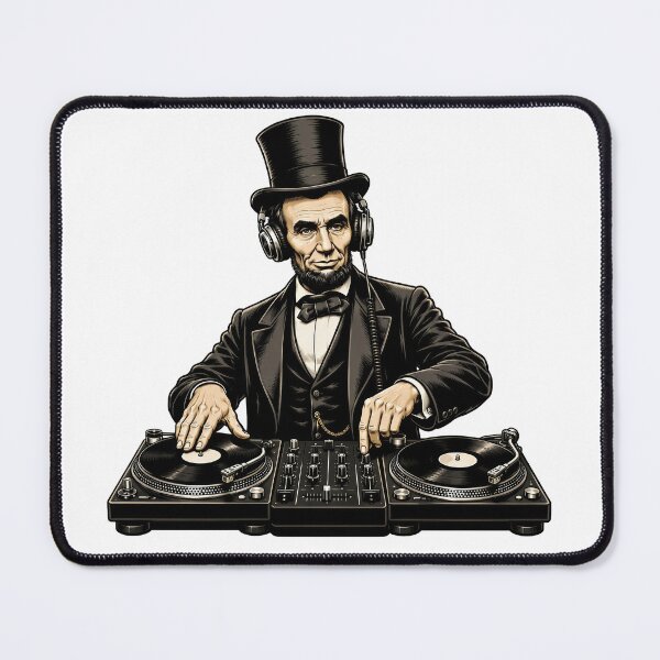 Item preview, Abraham Lincoln - DJ Honest Abe designed and sold by MadcapPrints.