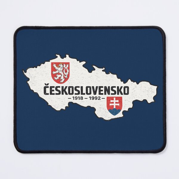 Item preview, Československo 1918-1992 Vintage Map Distressed Retro Heritage Design designed and sold by The Abstract Vision.