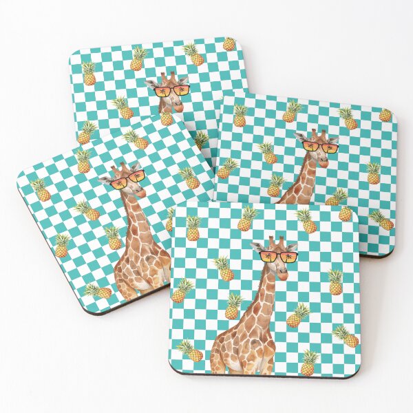 Artikelvorschau, Giraffe und Ananas entworfen und verkauft von Colorfuly.
