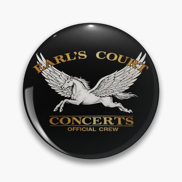 Item preview, London, Earl’s Court Pegasus vintage legendary Rock Concert Crew T Shirt - rare 1970’s / Seventies - dark side Floyd and Wings ‘73.  designed and sold by Kludoman.