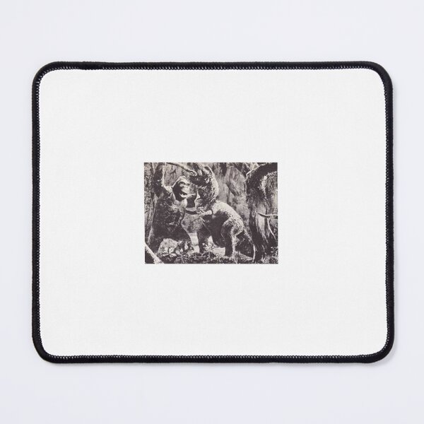 Item preview, Vintage King Kong vs Tyrannosaurus Art Print - 1933 Classic Monster Movie Poster designed and sold by Lilith.3x313 Vault.