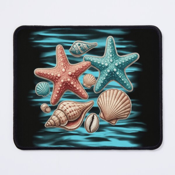 Item preview, Retro Coastal Shell Treasures designed and sold by Szpaku desart .