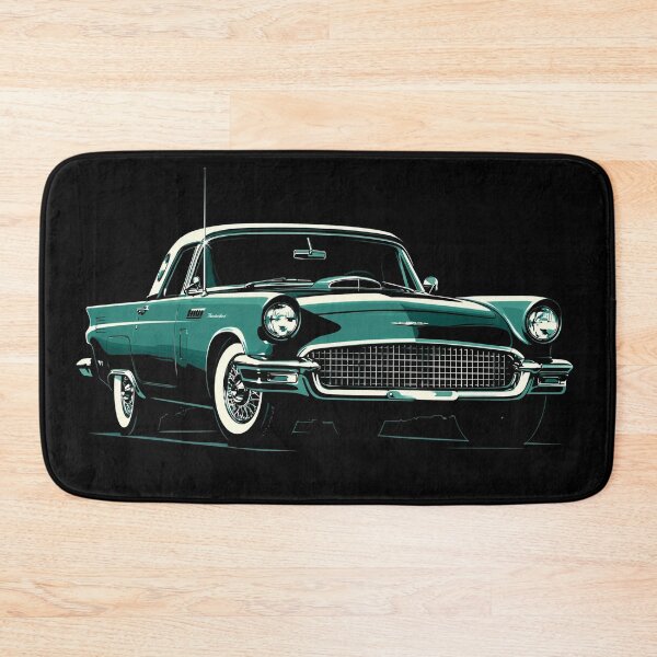 Item preview, 1957 Ford Thunderbird – Teal Classic T-Bird Roadster Art designed and sold by Stinky Lincy's Apparel Company.