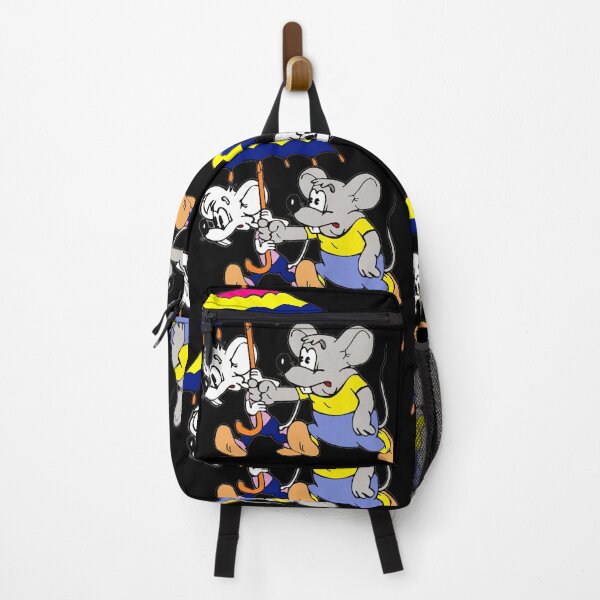 Item preview, Retro Cartoon Mice with Umbrella - Vintage Animation Duo designed and sold by Tokraz-art.
