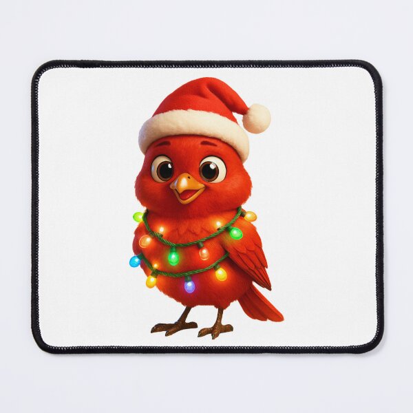 Item preview, Christmas Hepatic Tanager  designed and sold by Sillytoe.