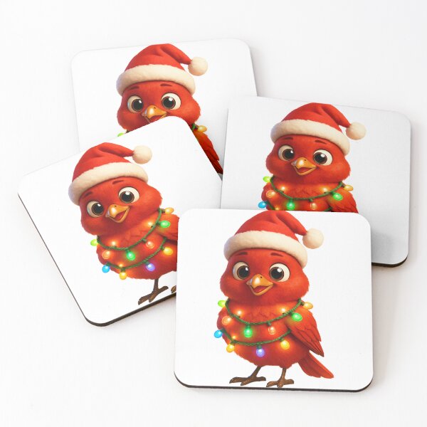 Item preview, Christmas Hepatic Tanager  designed and sold by Sillytoe.