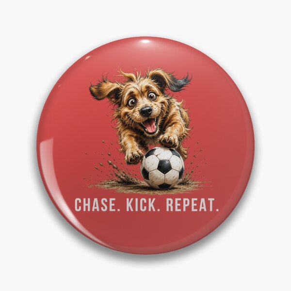 Artikelvorschau, Fußballhund-Illustration – Struppiger Welpe als Fußballgeschenk entworfen und verkauft von PAPIRO SIGLO XXI.