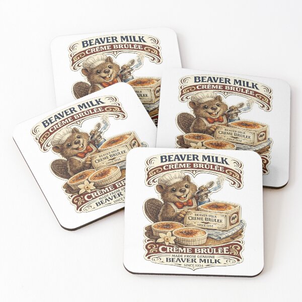 Item preview, Beaver milk creme brulee designed and sold by TOMATOorTOMATO.