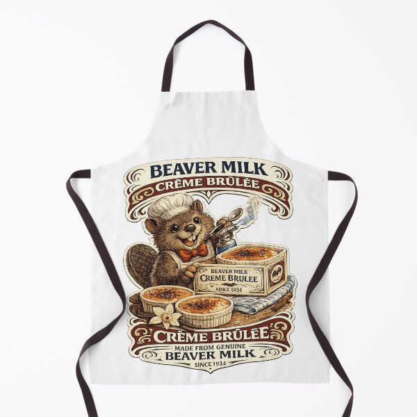 Item preview, Beaver milk creme brulee designed and sold by TOMATOorTOMATO.