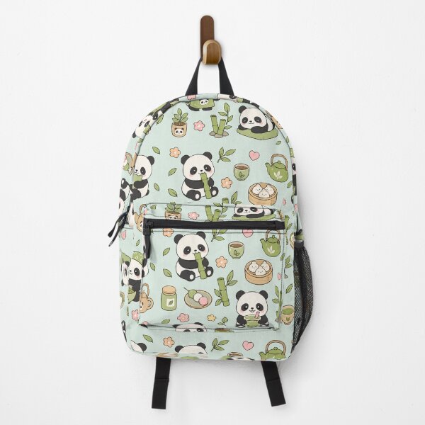 Item preview, Panda Donut Shop Kawaii Pattern designed and sold by Soft Berry Studio.