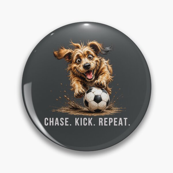 Item preview, Football Dog Illustration - Scruffy Puppy Soccer Gift designed and sold by PAPIRO SIGLO XXI.