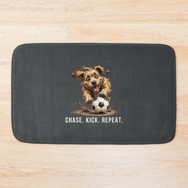 Item preview, Football Dog Illustration - Scruffy Puppy Soccer Gift designed and sold by PAPIRO SIGLO XXI.