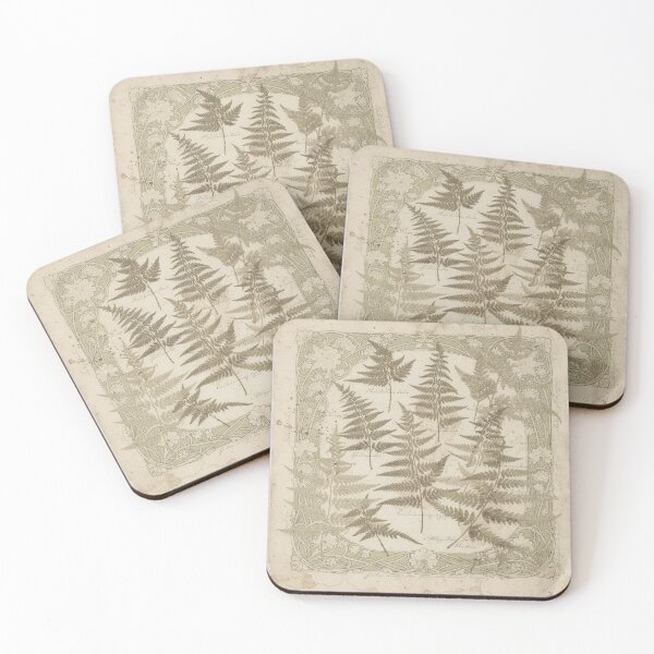Item preview, Antique Pressed Fern Botanical Print designed and sold by PictorialWhimsy.