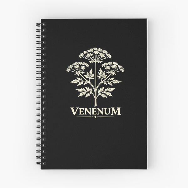 Item preview, Venenum Dark Academia Poison Plant Cicuta Virosa Gothic Shirt designed and sold by nbg2012.