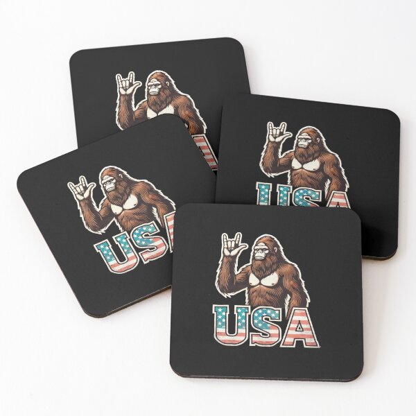 Item preview, Bigfoot USA Peace designed and sold by SiarheiYur.