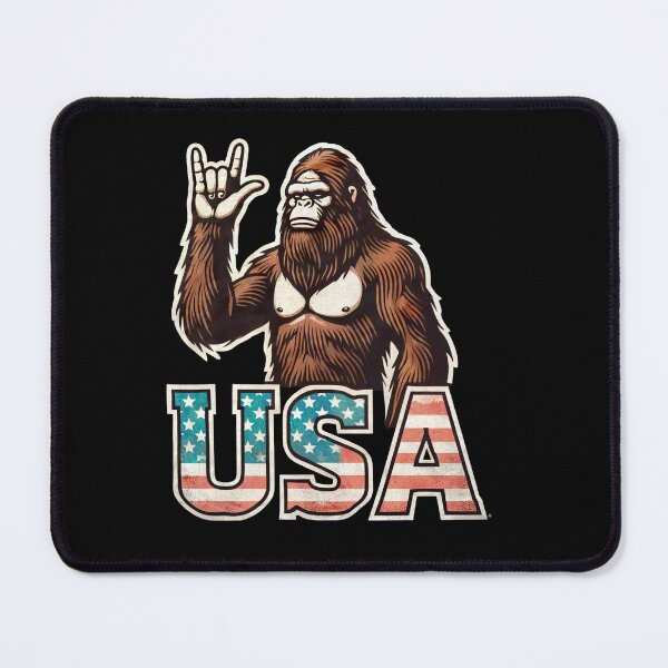 Item preview, Bigfoot USA Peace designed and sold by SiarheiYur.