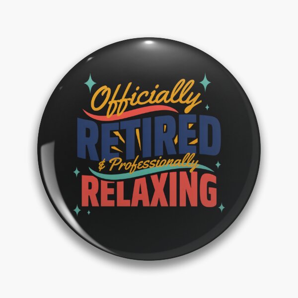 Item preview, Officially Retired and Professionally Relaxing Funny Retirement T-Shirt designed and sold by GiftLore Studio.