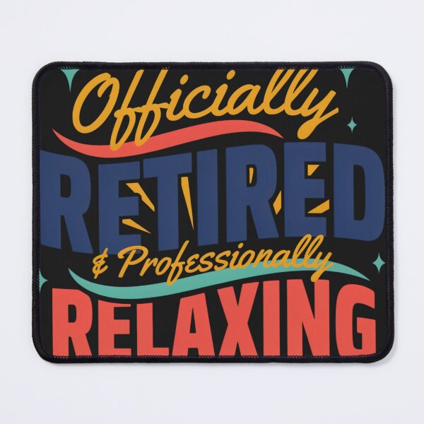 Item preview, Officially Retired and Professionally Relaxing Funny Retirement T-Shirt designed and sold by GiftLore Studio.