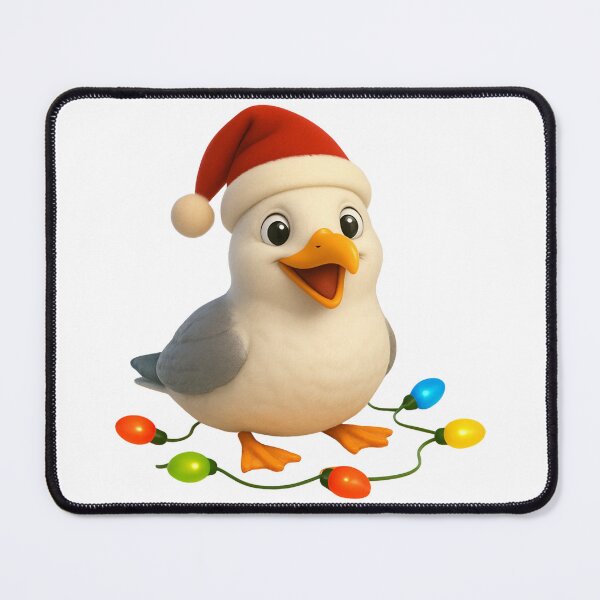 Item preview, Christmas Herring Gull designed and sold by Sillytoe.