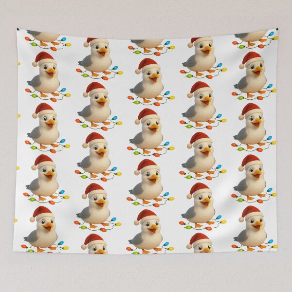 Item preview, Christmas Herring Gull designed and sold by Sillytoe.
