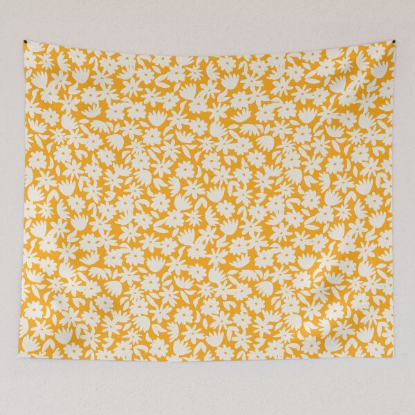 Item preview, Yellow Daisy Floral Pattern designed and sold by Kusaka.art.
