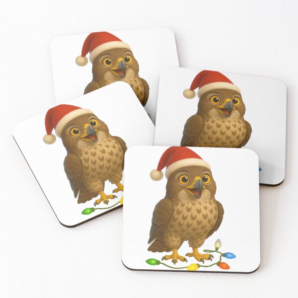 Item preview, Christmas Honey Buzzard Hawk designed and sold by Sillytoe.