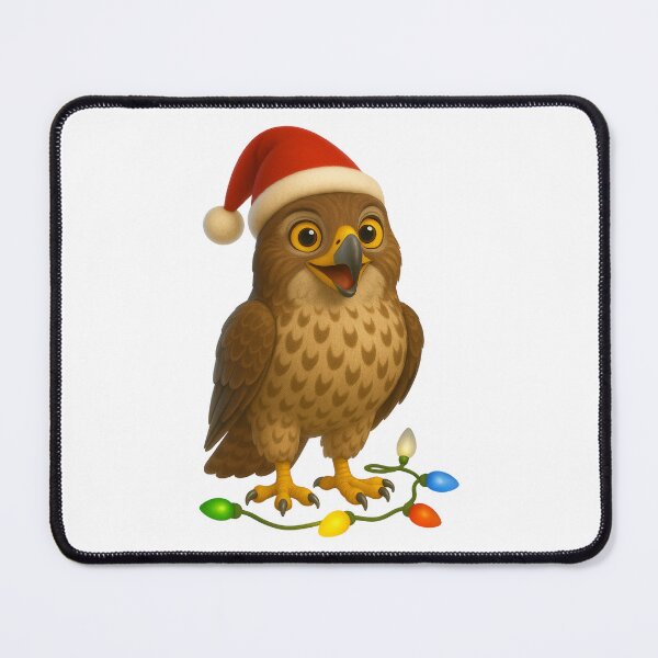 Item preview, Christmas Honey Buzzard Hawk designed and sold by Sillytoe.