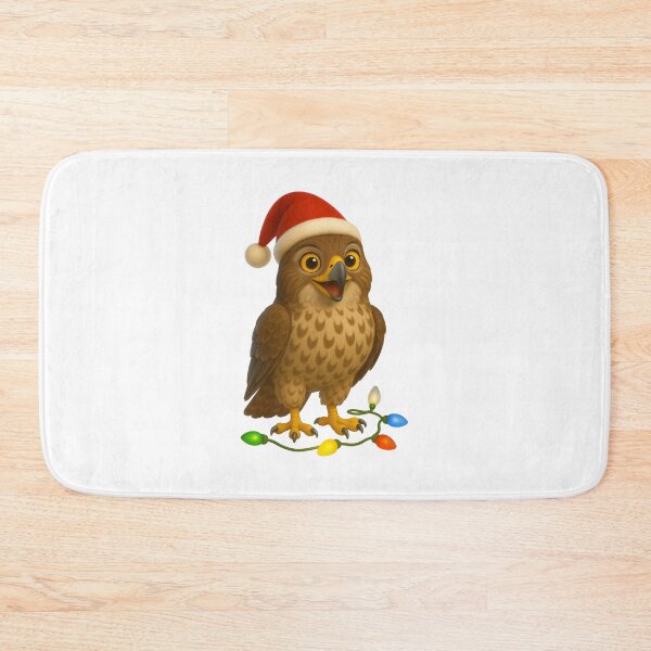 Item preview, Christmas Honey Buzzard Hawk designed and sold by Sillytoe.