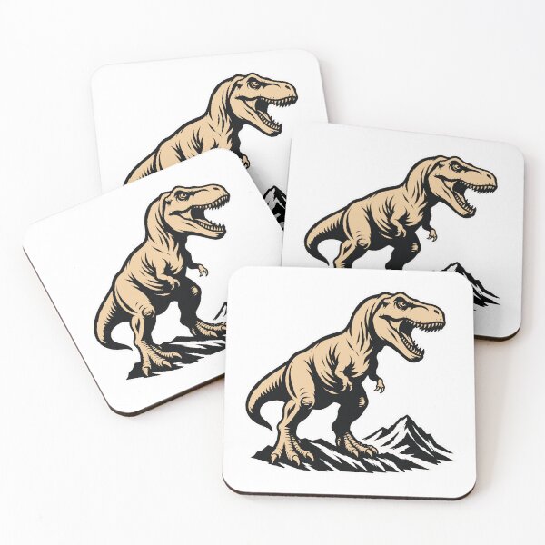 Item preview, Lino-Cut T. Rex Dinosaur designed and sold by KMDPRESS.