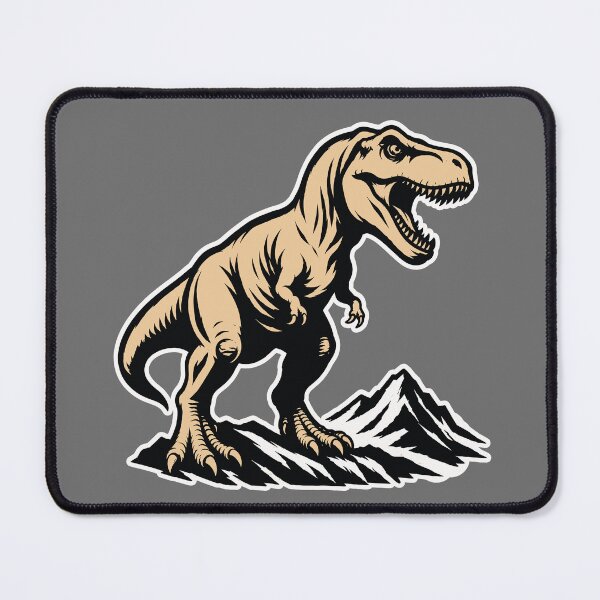 Item preview, Lino-Cut T. Rex Dinosaur designed and sold by KMDPRESS.