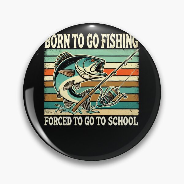Item preview, Born To Go Fishing Bass designed and sold by SiarheiYur.