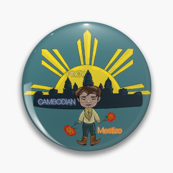 Item preview, Filipino Cambodian Mexican boy designed and sold by Mestiza Bruja Studio.