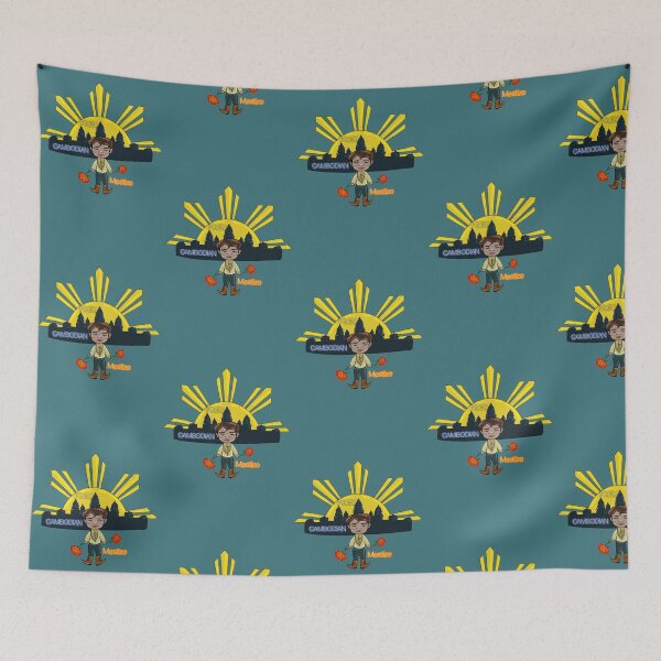 Item preview, Filipino Cambodian Mexican boy designed and sold by Mestiza Bruja Studio.