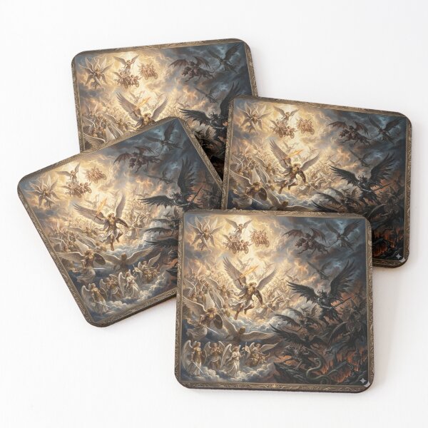 Item preview, Archangel Michael vs Lucifer  designed and sold by KINGDOM CORP..