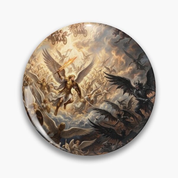 Item preview, Archangel Michael vs Lucifer  designed and sold by KINGDOM CORP..