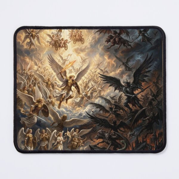 Item preview, Archangel Michael vs Lucifer designed and sold by KINGDOM CORP..