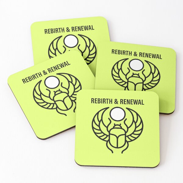 Item preview, Scarab Rebirth and Renewal | Ancient Egyptian Sacred Symbol Art designed and sold by Queen Cleopatra.